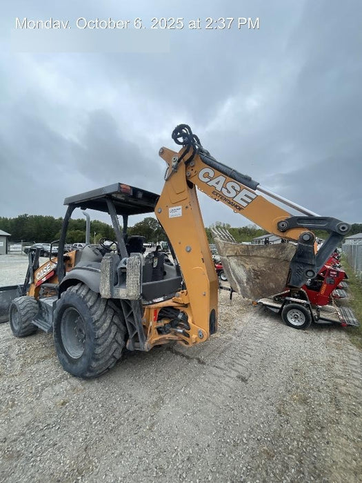 2020 Case 580N EP - Extendable Backhoe Canopy 4WD, Extendable Stick, Pilot Controls, 2 Way Hydraulics, Ride Control, TAG Manual QC