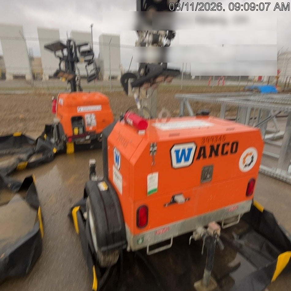 2024 Wanco WLTT-4MM4K Diesel, Deep Sea Controller, Shore Power Plug, Auto Start, (4) 350W LED Floodlights, 4kW Generator, 60 Gal Fuel Tank, 2" Ball, T3
