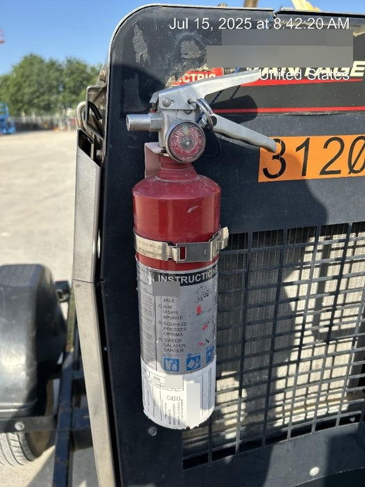 2019 Lincoln Electric Vantage 322 Welder Ready-Pak 3, Two wheel trailer, Fender and Light kit, Cable Rack