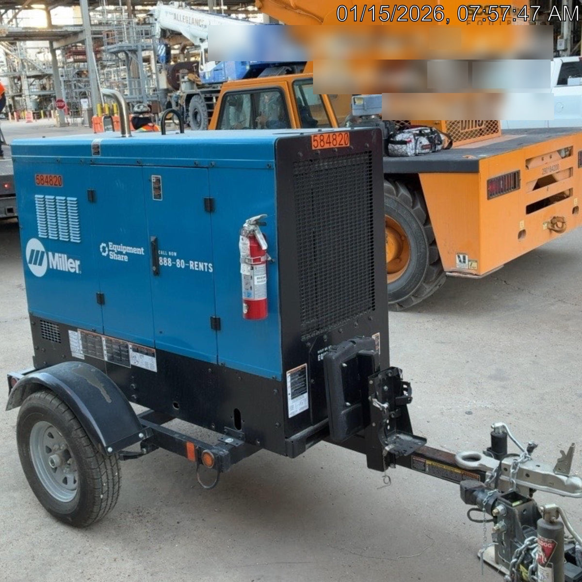 2025 MILLER ELECTRIC BIG BLUE 500