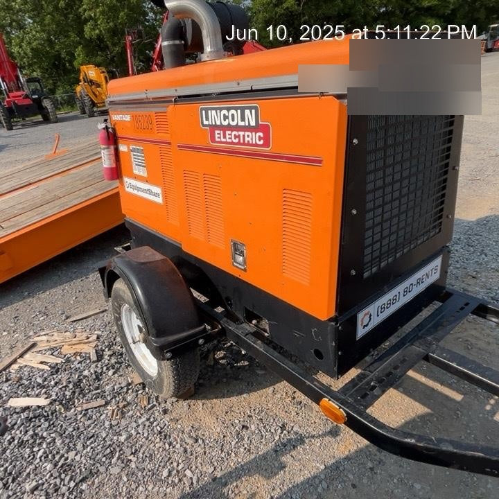 2021 Lincoln Electric Vantage 549X Ready Pak 3, ORANGE (includes trailer, cable rack, fender light kit)