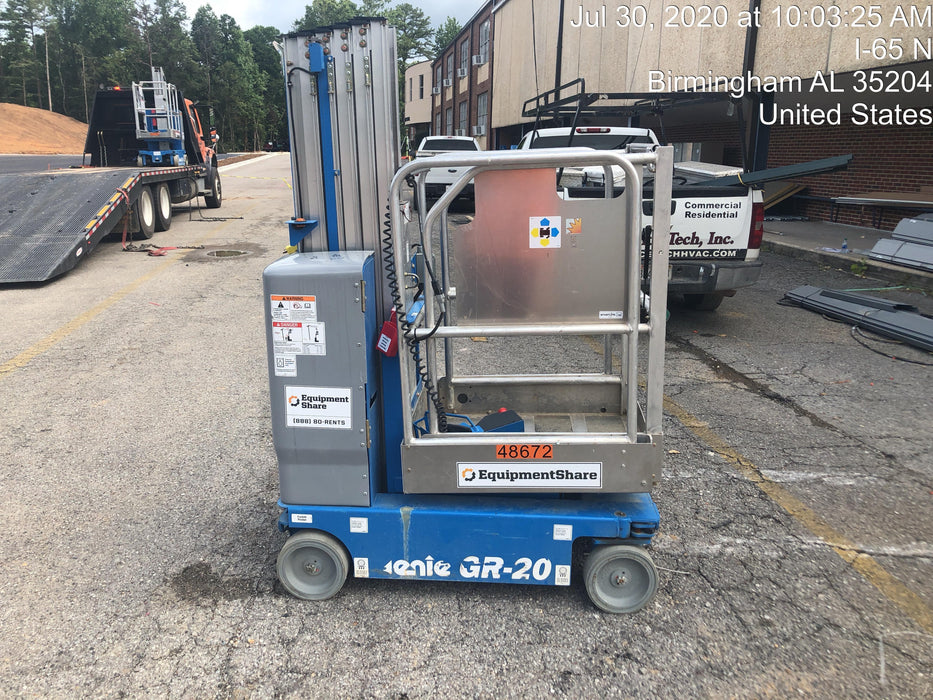 2019 GENIE GR-20