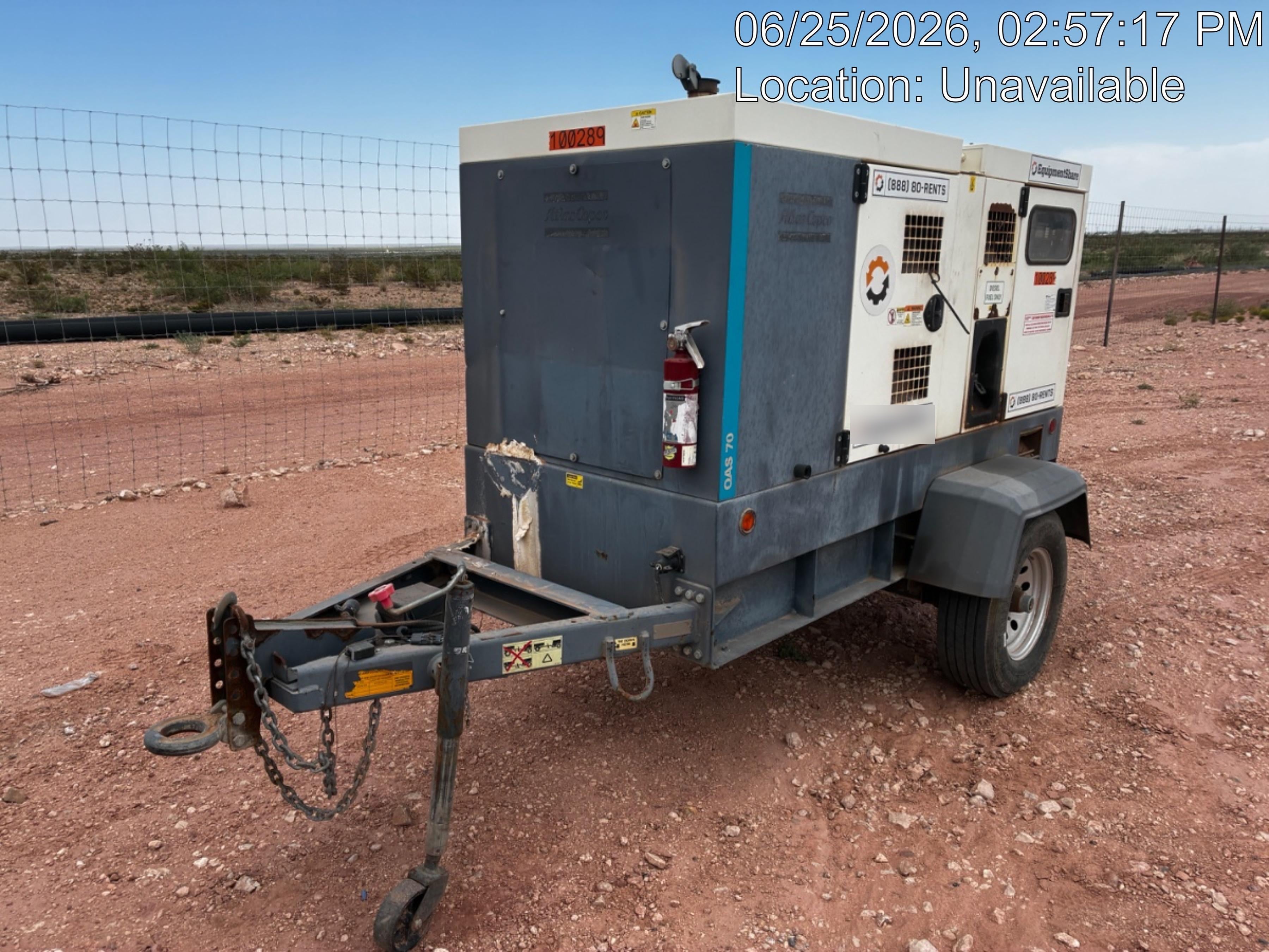 2020 ATLAS COPCO QAS 70
