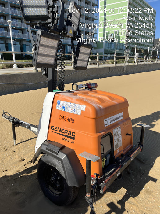 2023 Generac MLT2 Diesel, Flex Switch 120V Input, Powerzone Controller, (4) 320W LED Lights, 4kW Generator, 39.9 Gal Fuel Tank, 2" Ball, T3