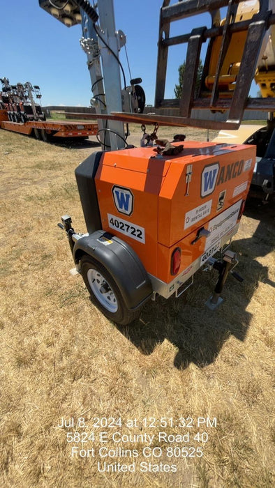 2024 Wanco WLTT-4MM4K Diesel, Deep Sea Controller, Shore Power Plug, Auto Start, (4) 350W LED Floodlights, 4kW Generator, 60 Gal Fuel Tank, 2" Ball, T3