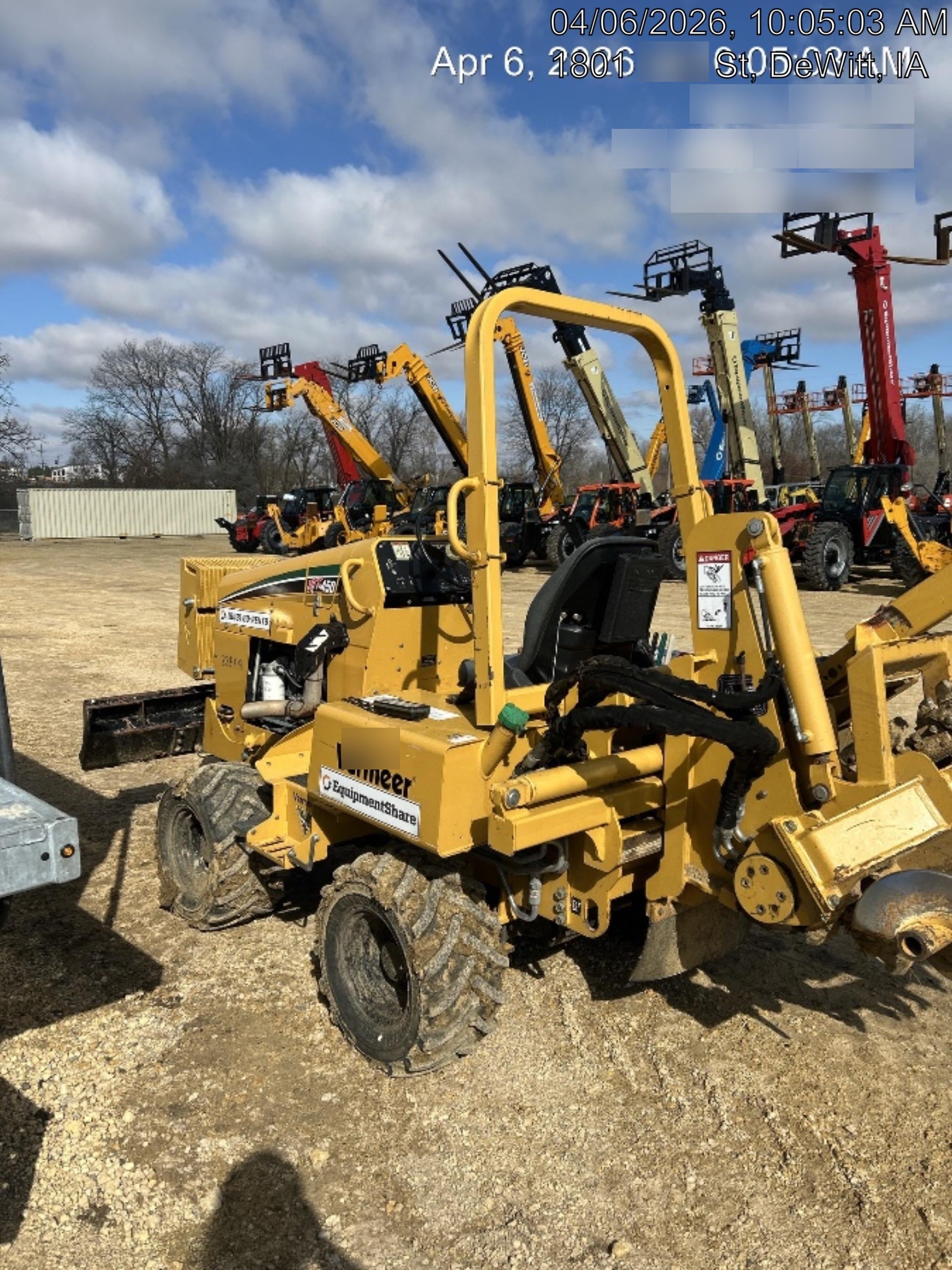 2019 VERMEER RTX450