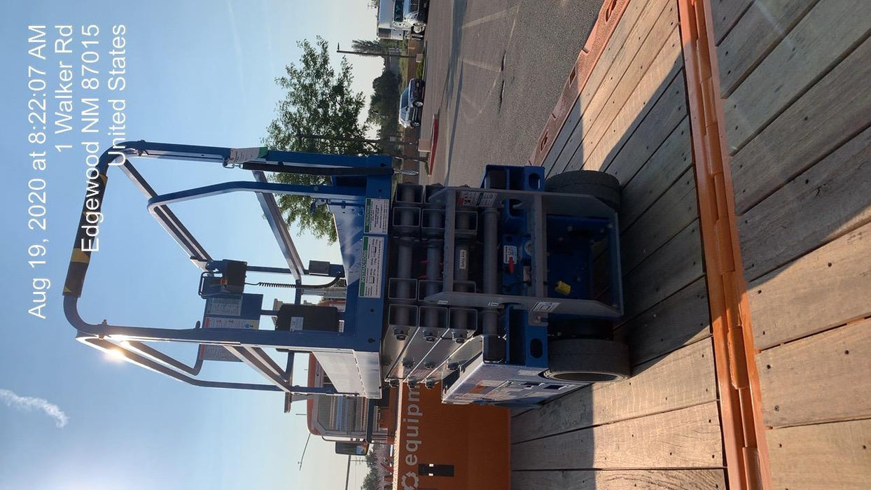 2020 Genie GS-1930 Fixed rails with chain entry gate - Pre A92.20