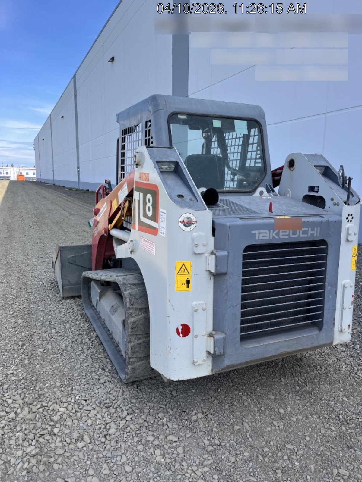 2019 TAKEUCHI TL8W