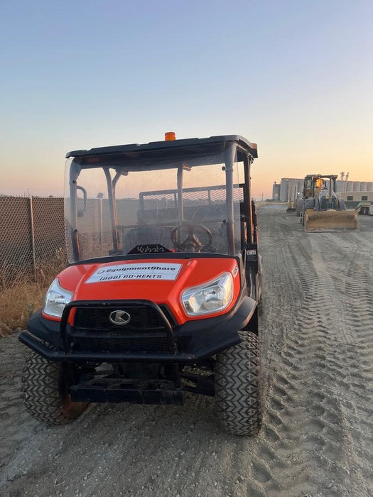 2021 Kubota RTV-X1140W-H Plastic Canopy, Windshield Acrylic Clear, LED Strobe Light, Wire Harness Kit, Back up Alarm