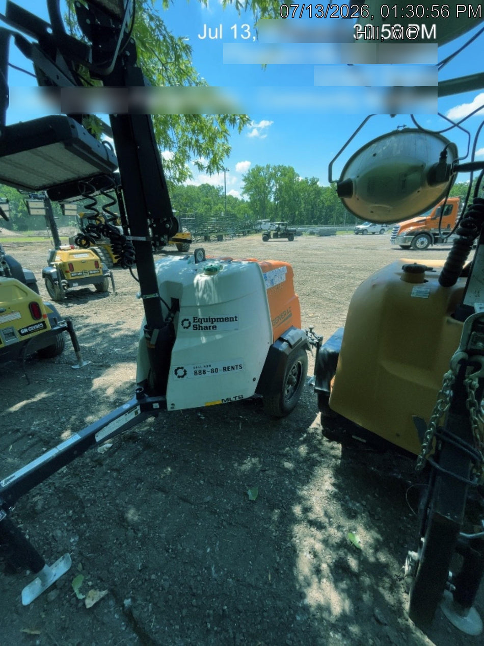 2023 Generac MLT2 Diesel, Flex Switch 120V Input, Powerzone Controller, (4) 320W LED Lights, 4kW Generator, 39.9 Gal Fuel Tank, 2" Ball, T3
