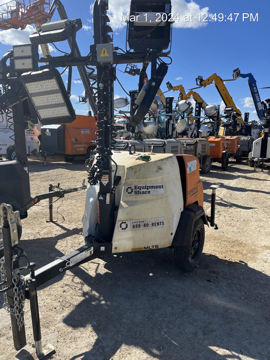 2023 Generac MLT2 Diesel, Flex Switch 120V Input, Powerzone Controller, (4) 320W LED Lights, 4kW Generator, 39.9 Gal Fuel Tank, 2" Ball, T3