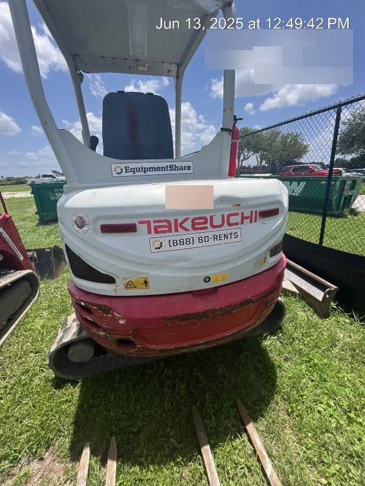 2020 TAKEUCHI TB235-2R