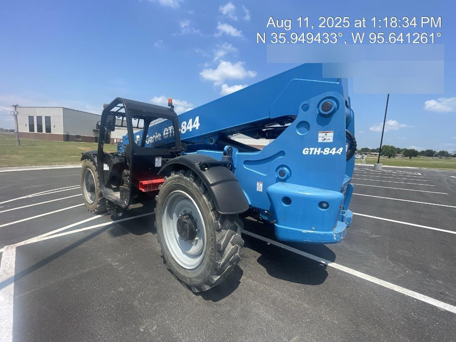 2018 Genie GTH-844 Genie GTH-844 w/Open ROPS, FF Tires, beacon/work lights, 60" carriage/forks