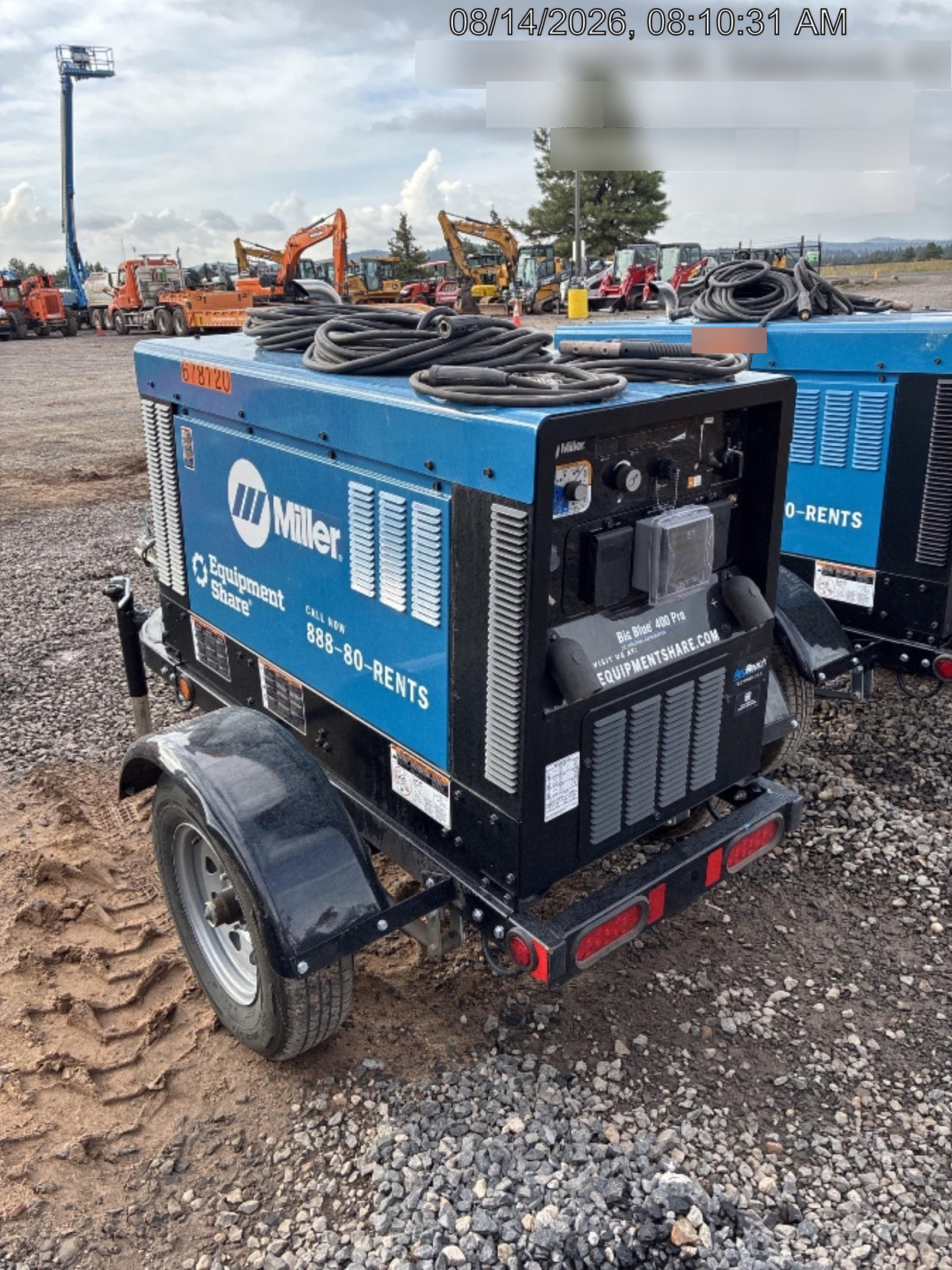 2026 MILLER ELECTRIC BIG BLUE 400