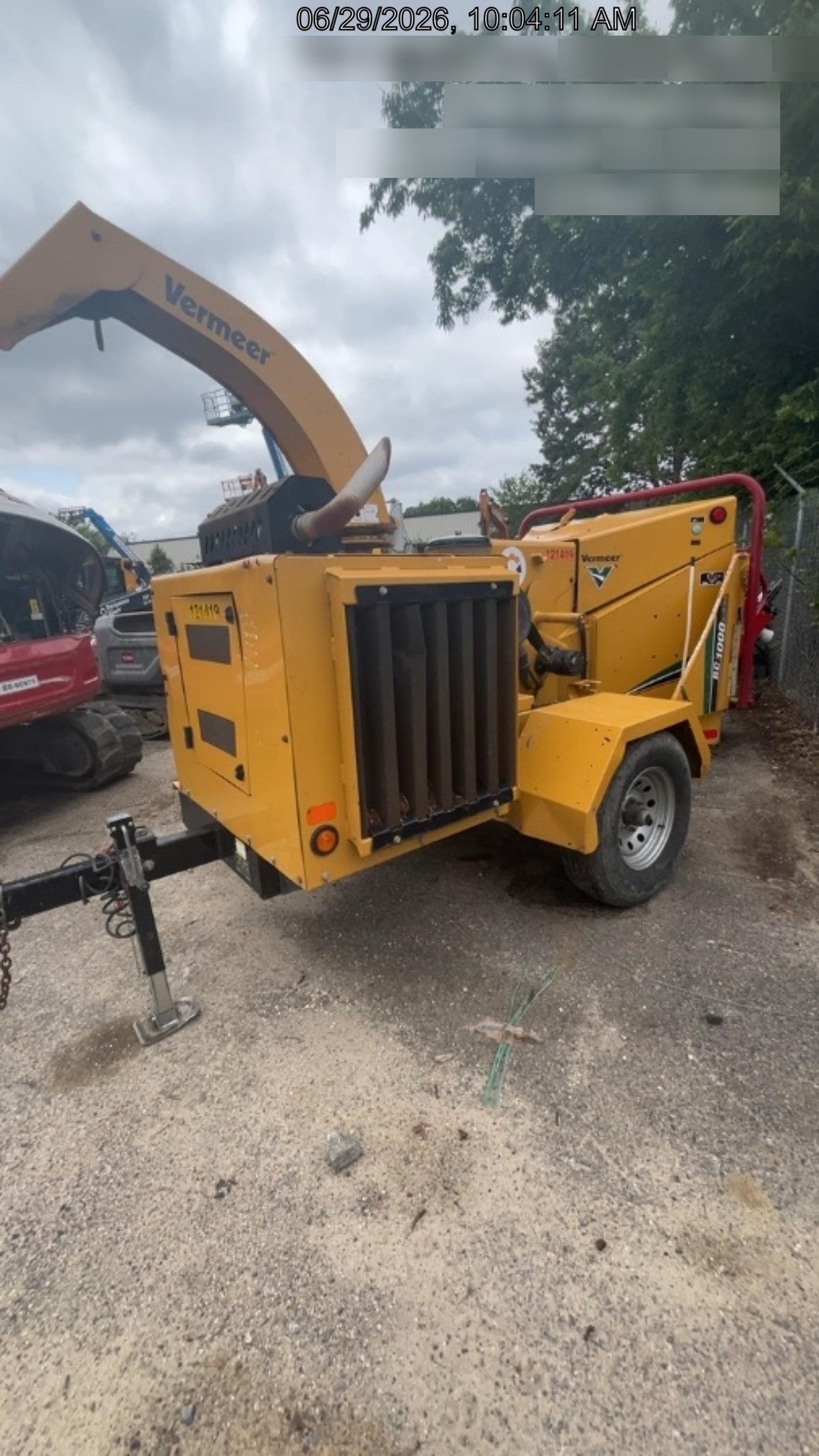 2020 VERMEER BC1000XL Diesel