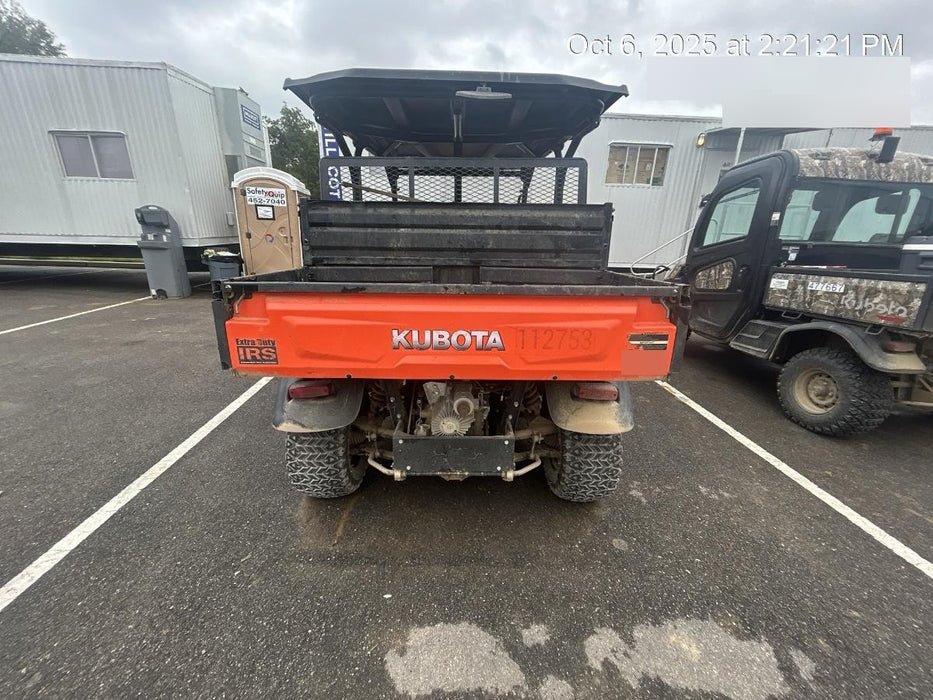 2020 Kubota RTV-X1140 4 - Seat UTV, 4WD, Canopy, Standard Rental Specs