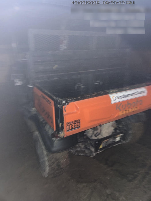 2021 Kubota RTV-X1140W-H Plastic Canopy, Windshield Acrylic Clear, LED Strobe Light, Wire Harness Kit, Back up Alarm