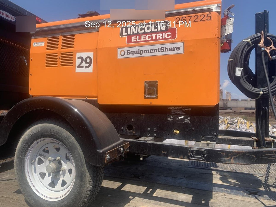 2022 Lincoln Electric LE400 Kubota V1505, Trlr, Cable Rack, Light Kit, ES Decals, T3