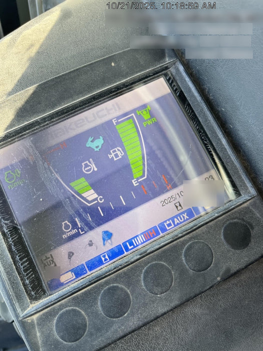 2019 Takeuchi TB290 Takeuchi TB290 Cab/Heat/AC w/Rubber Tracks, Auxiliary Hydraulics, Dozer Blade, Manual QC