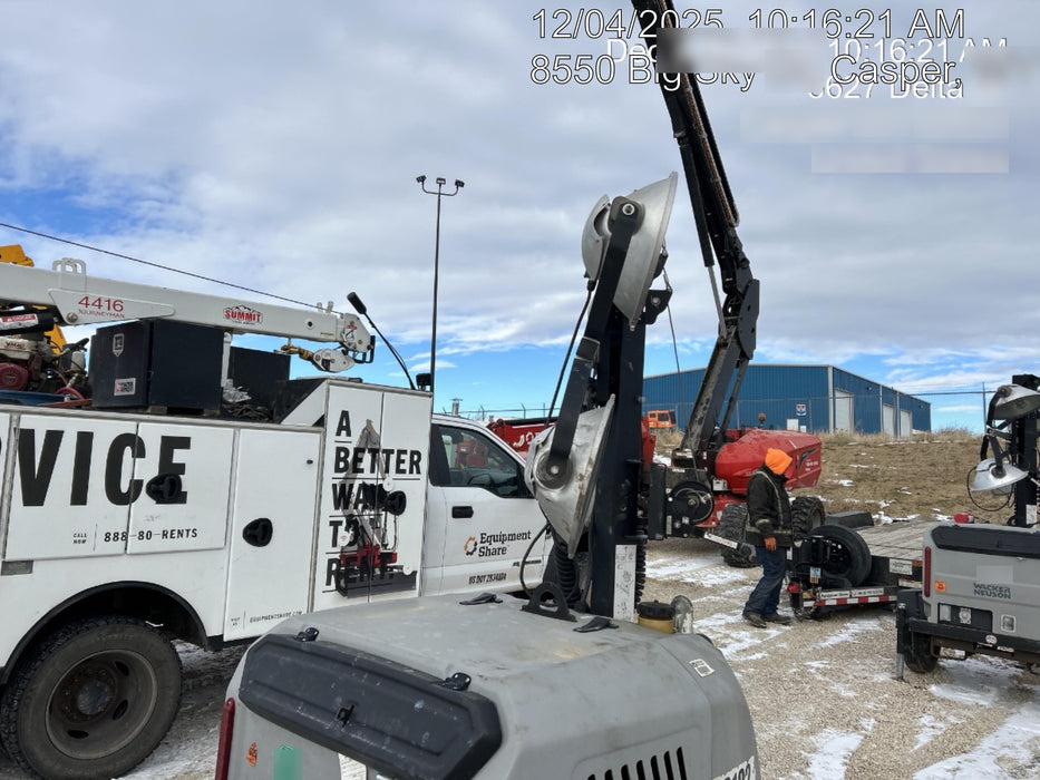 2019 Wacker Neuson LTV6L-MH Wacker Neuson LTV6L Mobile Light Tower w/Fuel Level Sensor Installed