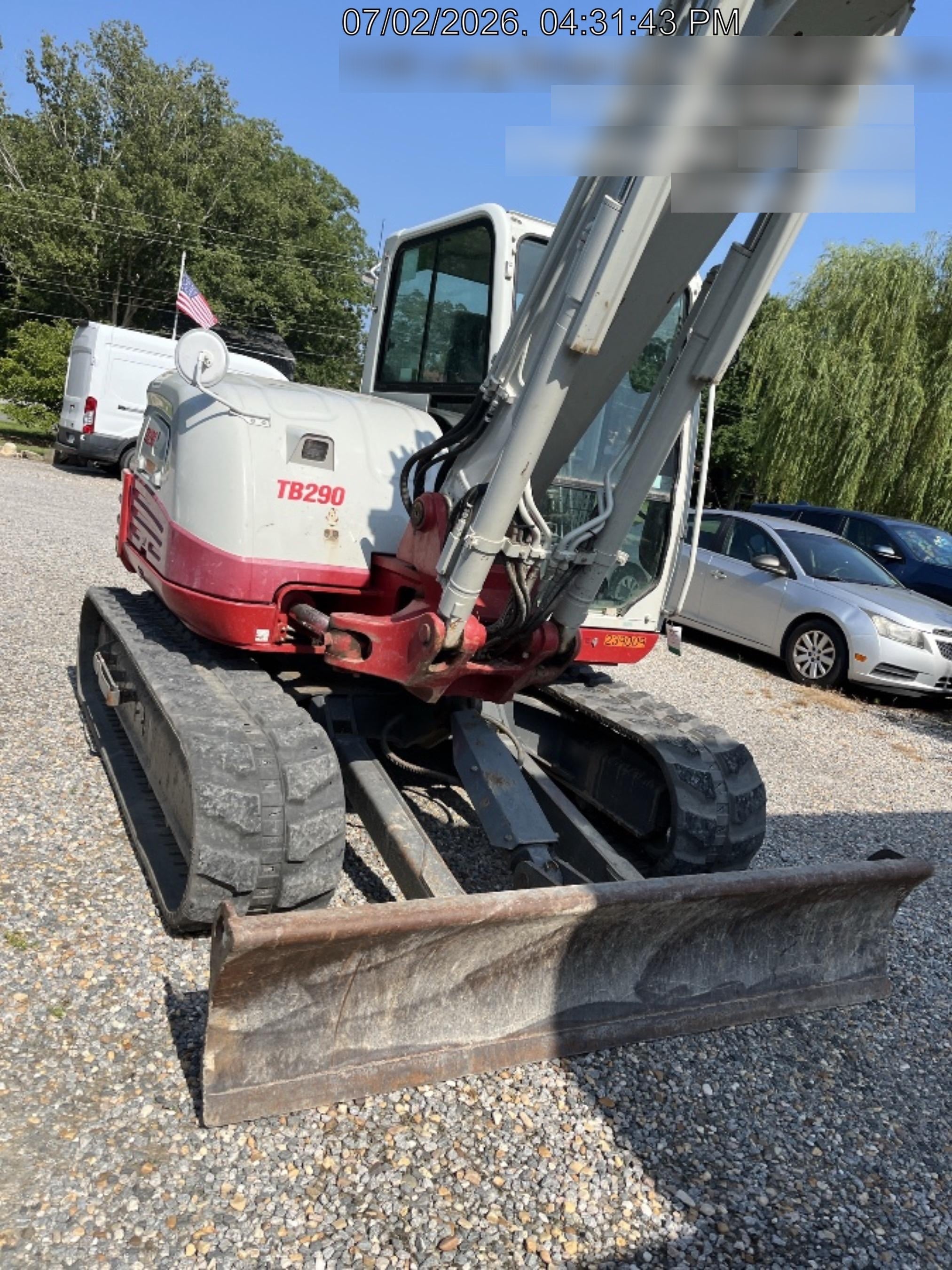2022 TAKEUCHI TB290-CR