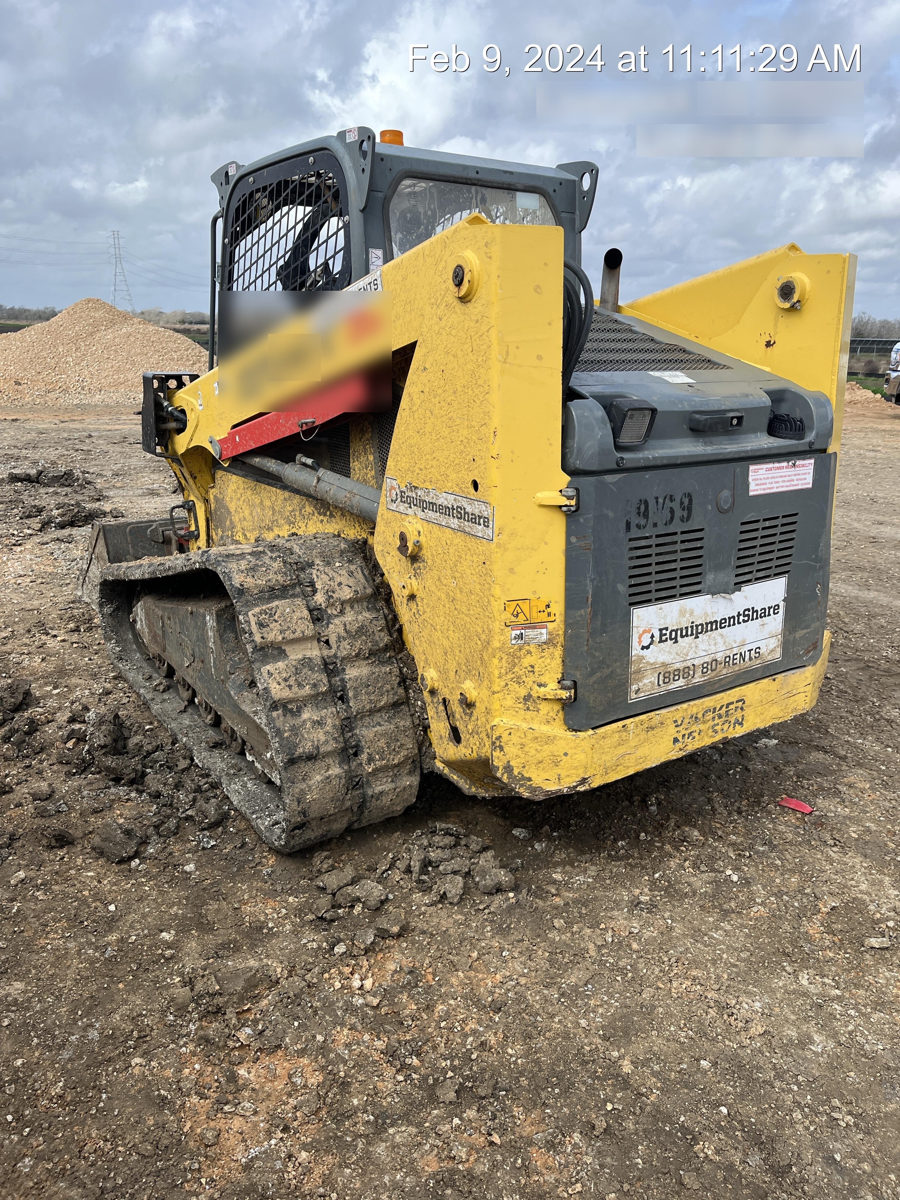 2018 Wacker Neuson ST35 ST35 10K Tracked Skid Loader, Canopy , ISO, Bucket Leveling, 82" Bucket w/ smooth bolt on edge