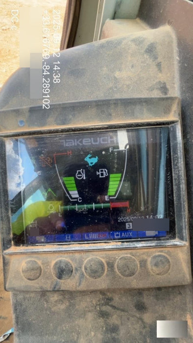 2019 Takeuchi TB290 Cab/Heat/AC Rubber tracks, Dozer blade, Travel alarm, Auxiliary hydraulics w/Manual QC, Hydraulic thumb, 18", 24", and 36" Buckets