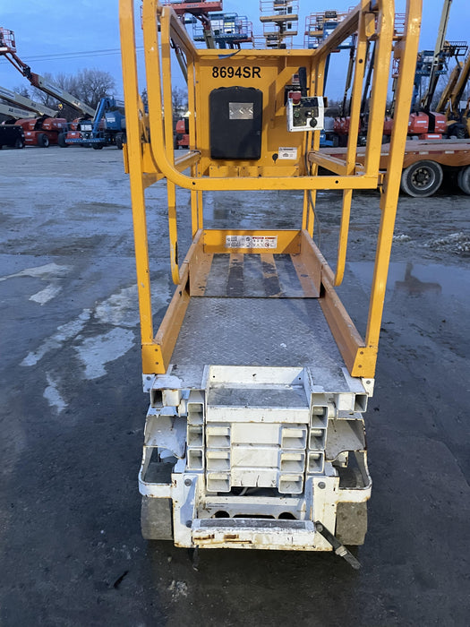 Custom Equipment HB-1430 Hy-Brid Scissor Lift
Platform capacity up to 670 lbs
Working height up to 20 ft
Weighs under 1,700 lbs
Non-marking wheels