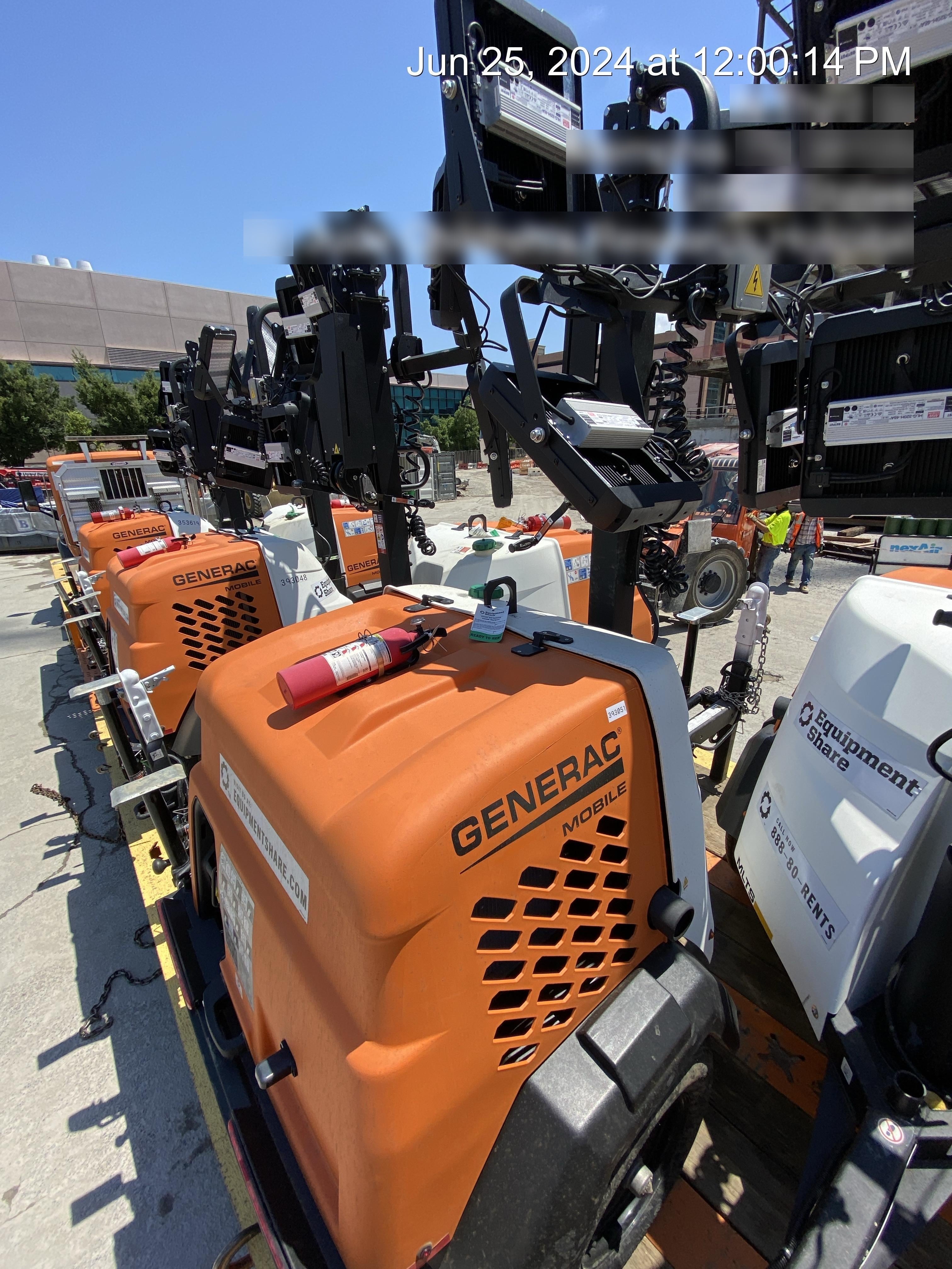 2024 Generac MLT2 Diesel, Flex Switch 120V Input, Powerzone Controller, 
(4) 320W LED Lights, 4kW Generator, 39.9 Gal Fuel Tank, 2" Ball, T3
