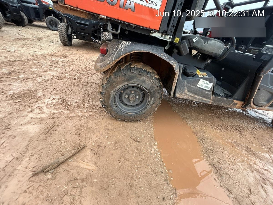 2019 Kubota RTV-X1140W-H 4WD, LED Strobe, Windshield Tempered Glass, Plastic Canopy, Wire Harness Kit, Backup Alarm