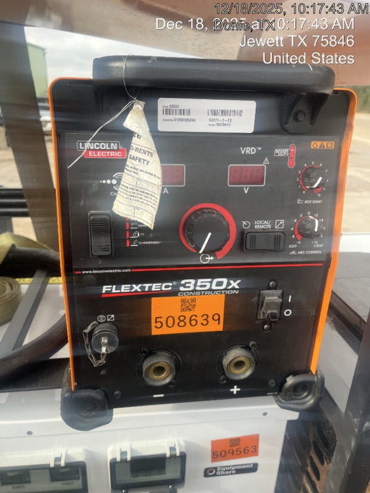 2025 LINCOLN ELECTRIC FLEXTEC 350X