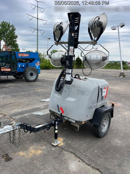 2019 Wacker Neuson LTV6L-MH Wacker Neuson LTV6L Mobile Light Tower w/Fuel Level Sensor Installed