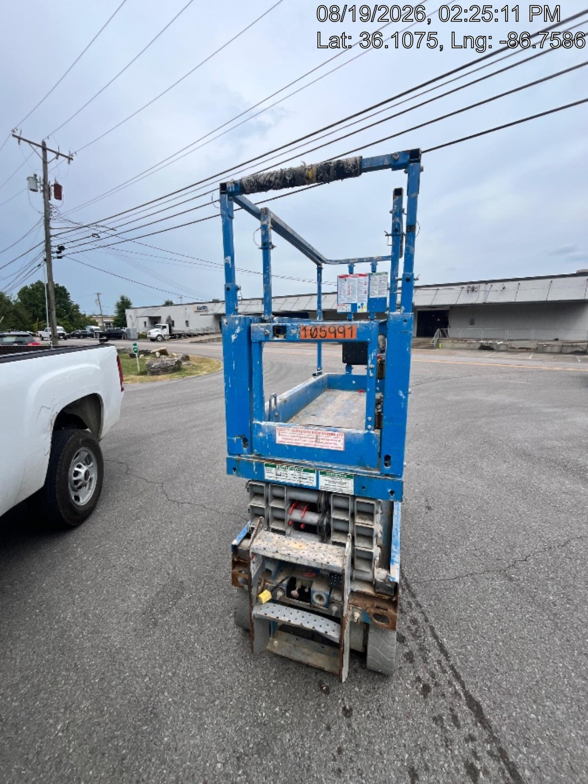 2020 Genie GS-1930 Solid Non Marking Tires, Beacon, Folding rails with half height swing gate