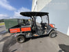 Kubota RTV-X1140W-H 4WD utility cart -LED strobe -Windshield tempered glass -Plastic canopy -Wire harness kit -Backup alarm