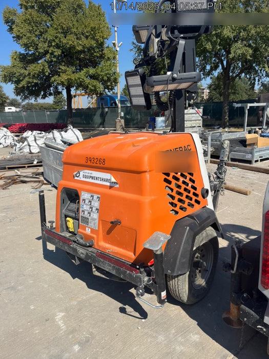 2024 Generac MLT2 Diesel, Flex Switch 120V Input, Powerzone Controller, 
(4) 320W LED Lights, 4kW Generator, 39.9 Gal Fuel Tank, 2" Ball, T3