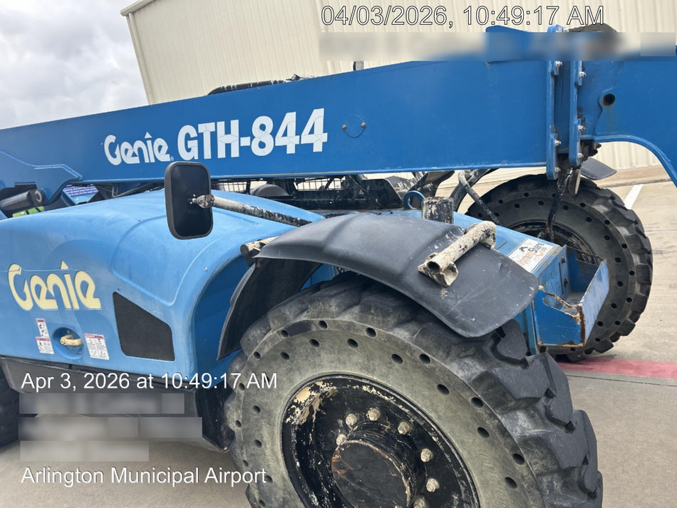 2017 Genie GTH-844 Genie GTH844 Telehandler, 60" Carriage, Solid Tires