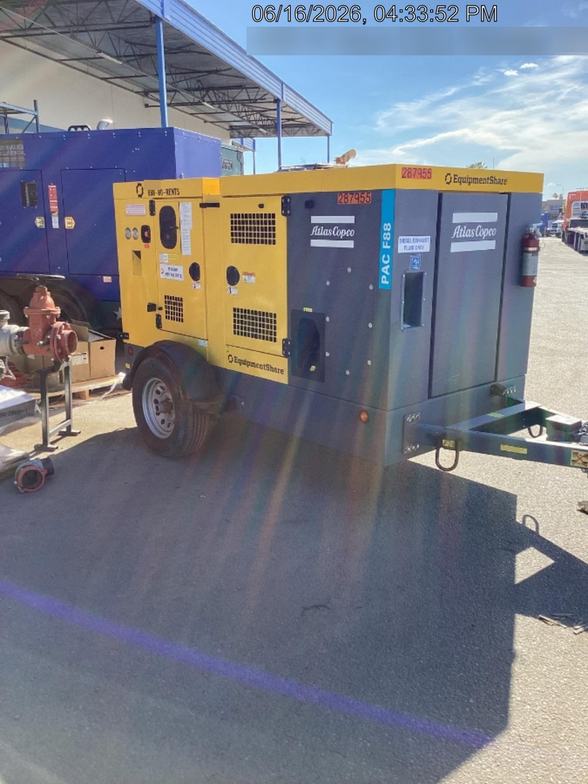 2022 ATLAS COPCO PAC F88 PD-S