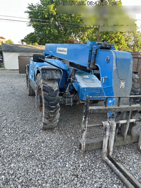 2018 Genie GTH-844 Genie GTH-844 w/ROPS, Work Lights, Solid Tires, RH Cab Mesh, Beacon, 60" Carriage and Forks