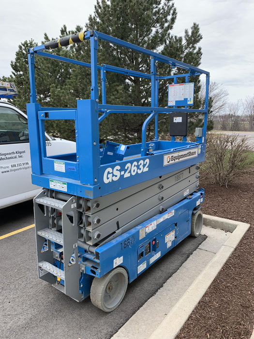 2018 Genie GS-2632 GENIE GS-2632 w/Fixed Rail, Chain Entry