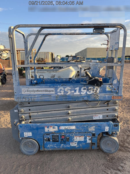 2017 Genie GS-1930 Genie GS1930 Scissor Lift