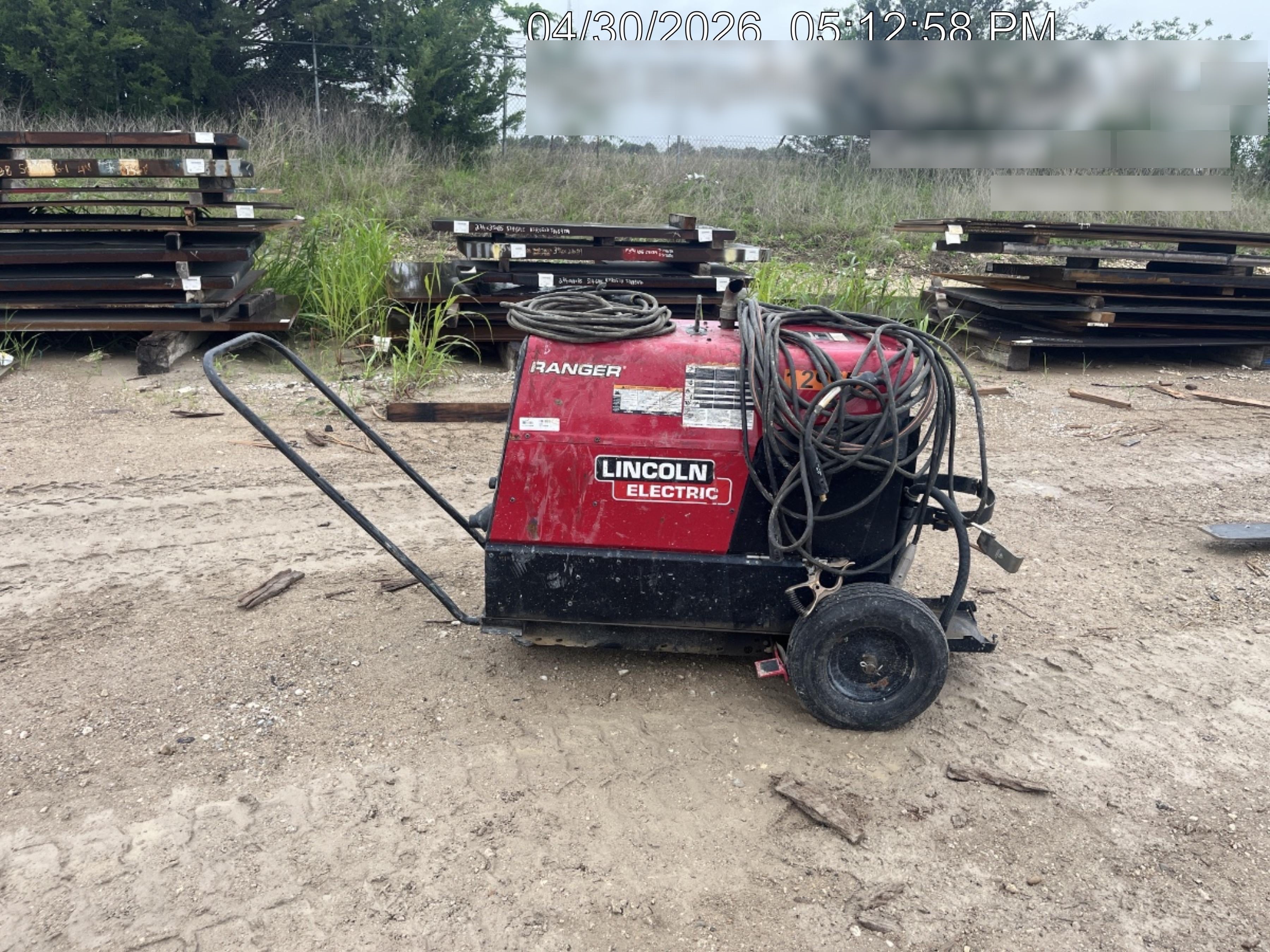 2021 Lincoln Electric Ranger 305 LPG K3430-1, Ranger 305 LPG, Undercarriage, Tank Holder & Strap, 10kw AC Gen, 25hp Kohler LPG Eng