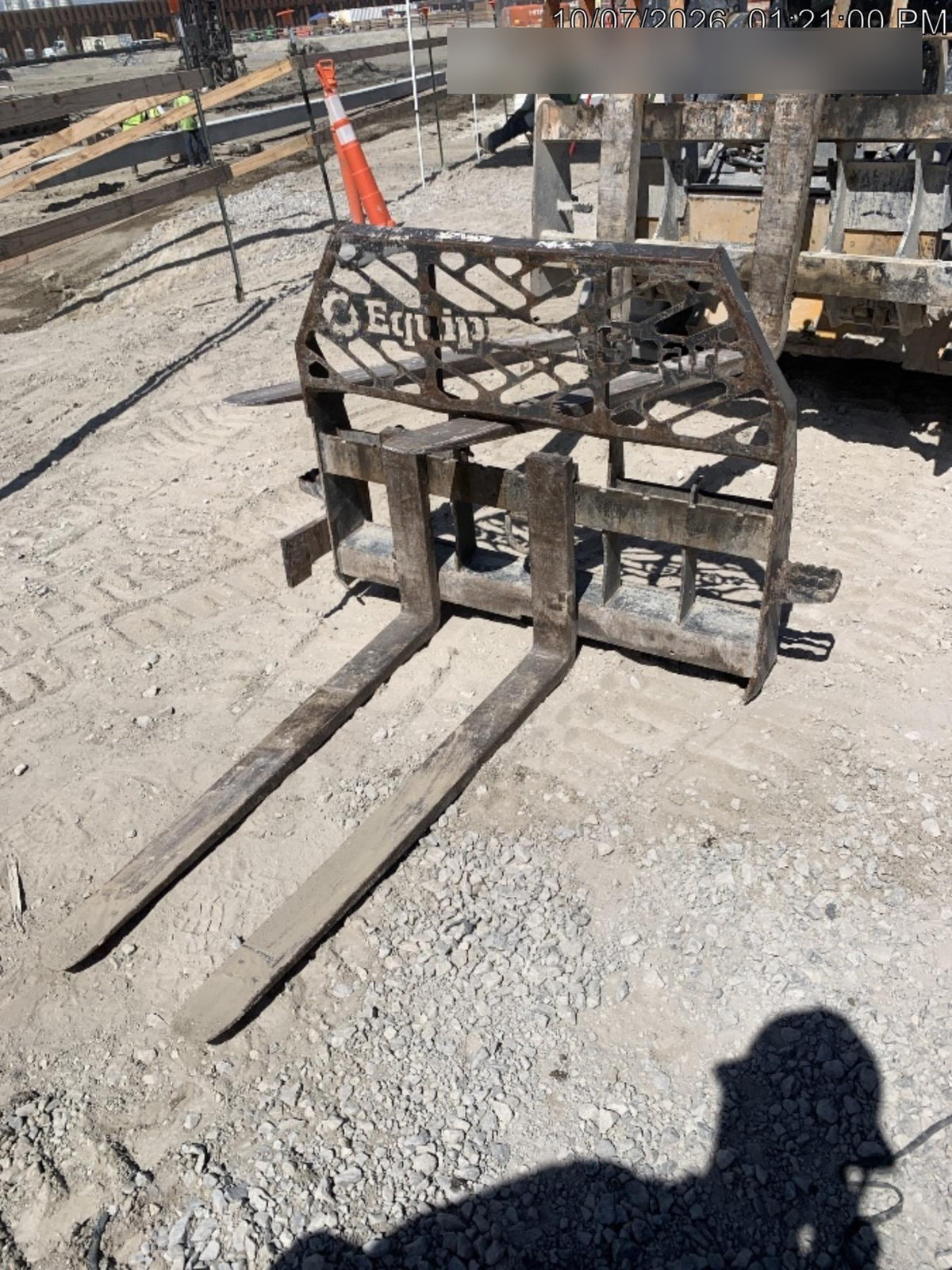 2020 EMKAY 48" Pallet Forks - Emkay