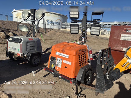 2024 Generac MLT2 Diesel, Flex Switch 120V Input, Powerzone Controller, 
(4) 320W LED Lights, 4kW Generator, 39.9 Gal Fuel Tank, 2" Ball, T3