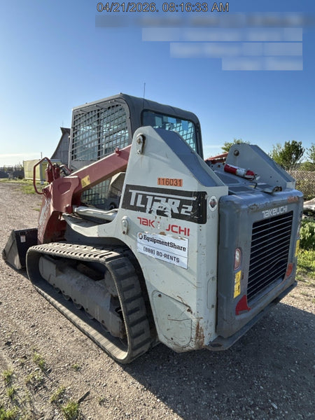2020 Takeuchi TL12R2-CRR Cab/Heat/Air, Hydraulic QC, Ride Control