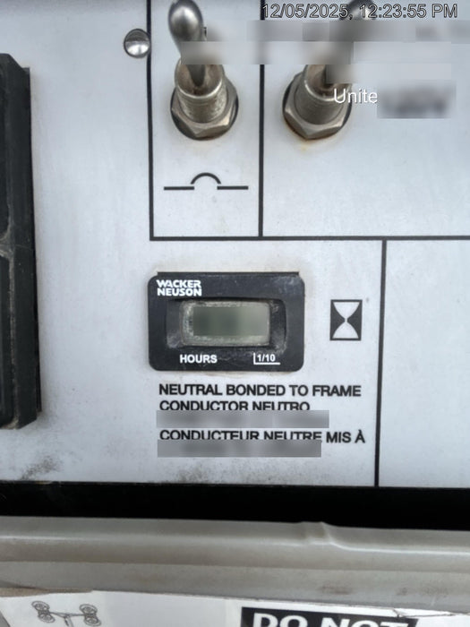 2019 Wacker Neuson LTV6L-MH Standard Options, ES Track Hardware, Fuel Level Sensor