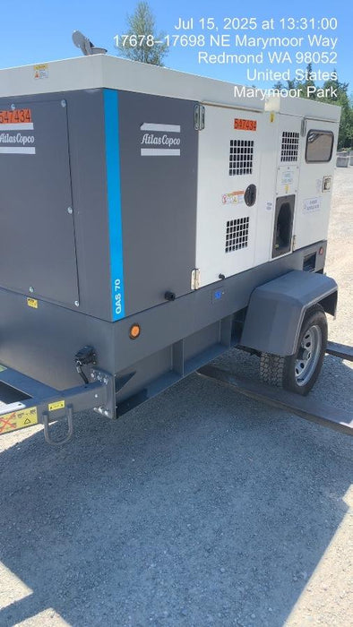 2025 ATLAS COPCO QAS 70