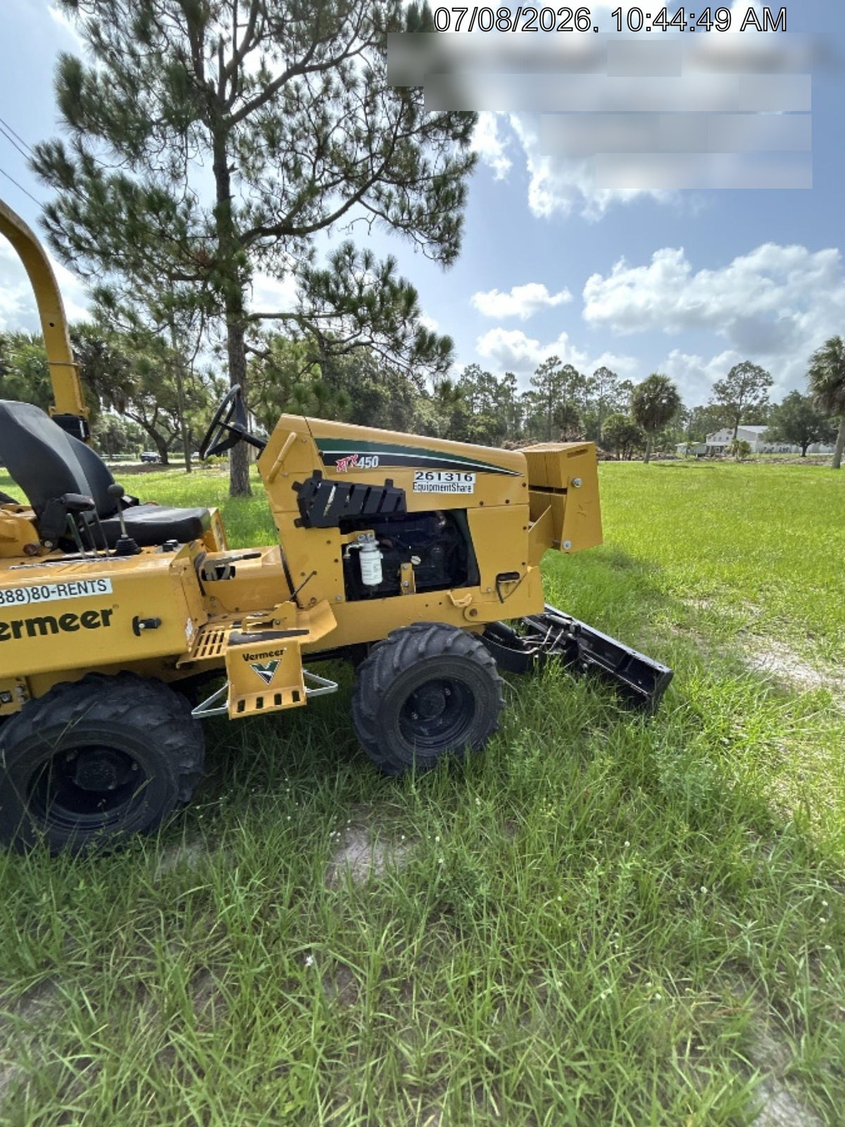 2022 VERMEER RTX450