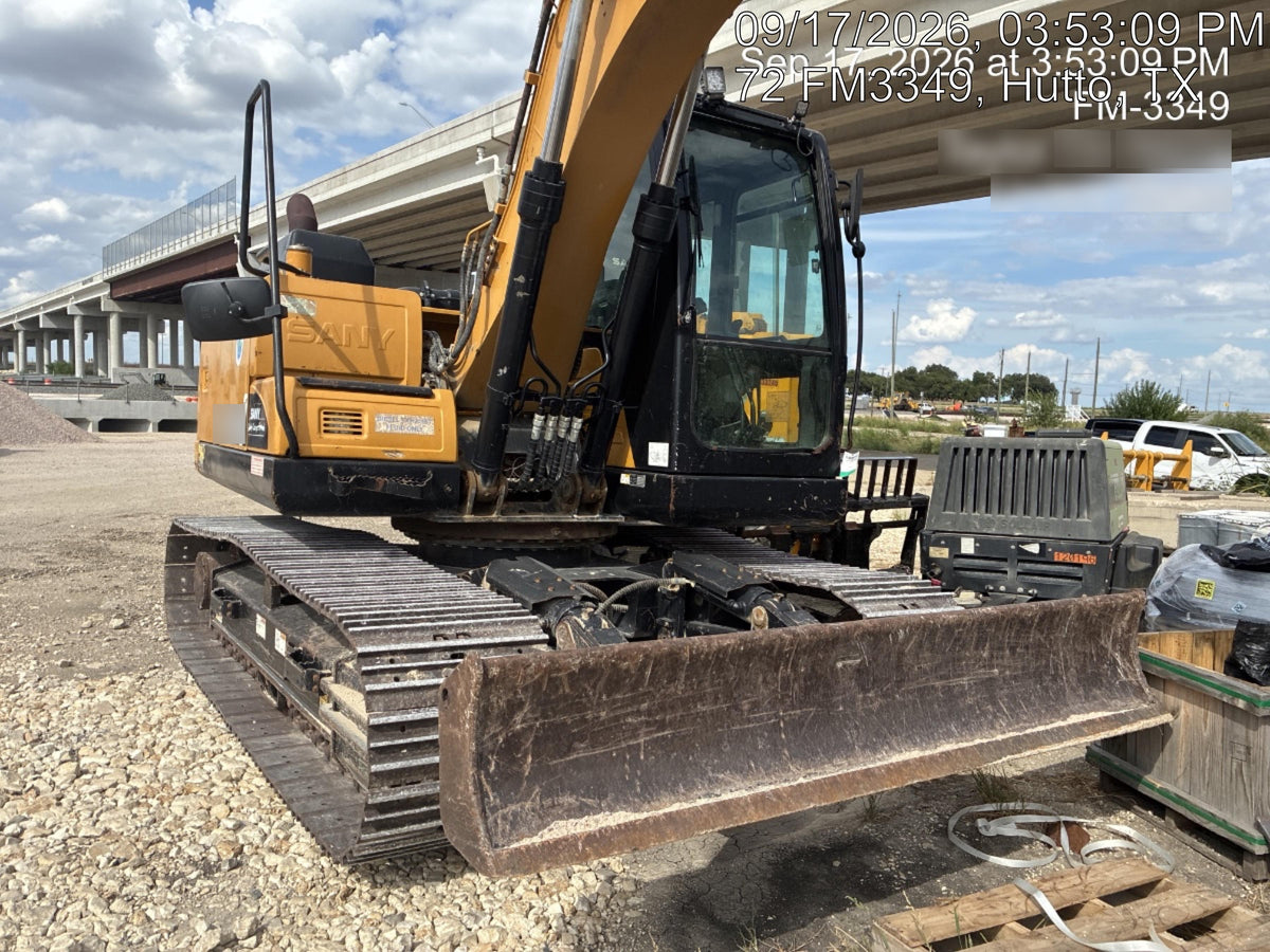 Sany SY135C SY135 Tier 4 - Cab, Hydraulic QC,  Buckets: 36" , Hydraulic Hammer 1,500 lb impact class