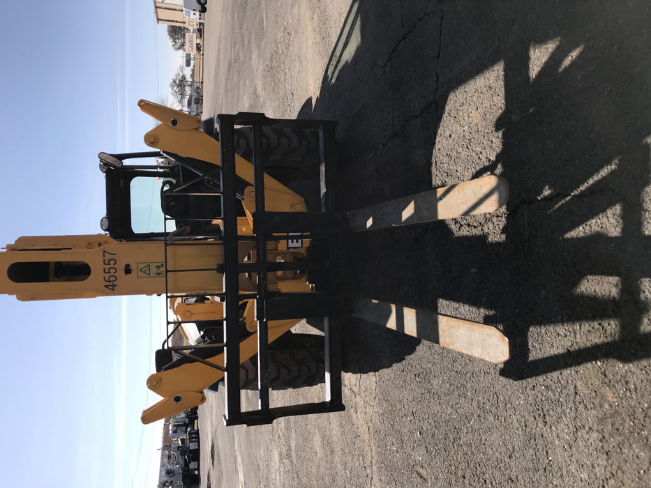 2019 JCB 510-56 Canopy, 74 HP, Solid Tires, STD Worklight, Beacon, Aux Hydraulics, Lifting Eye, Back up Alarm w/66" Carriage/60" Forks