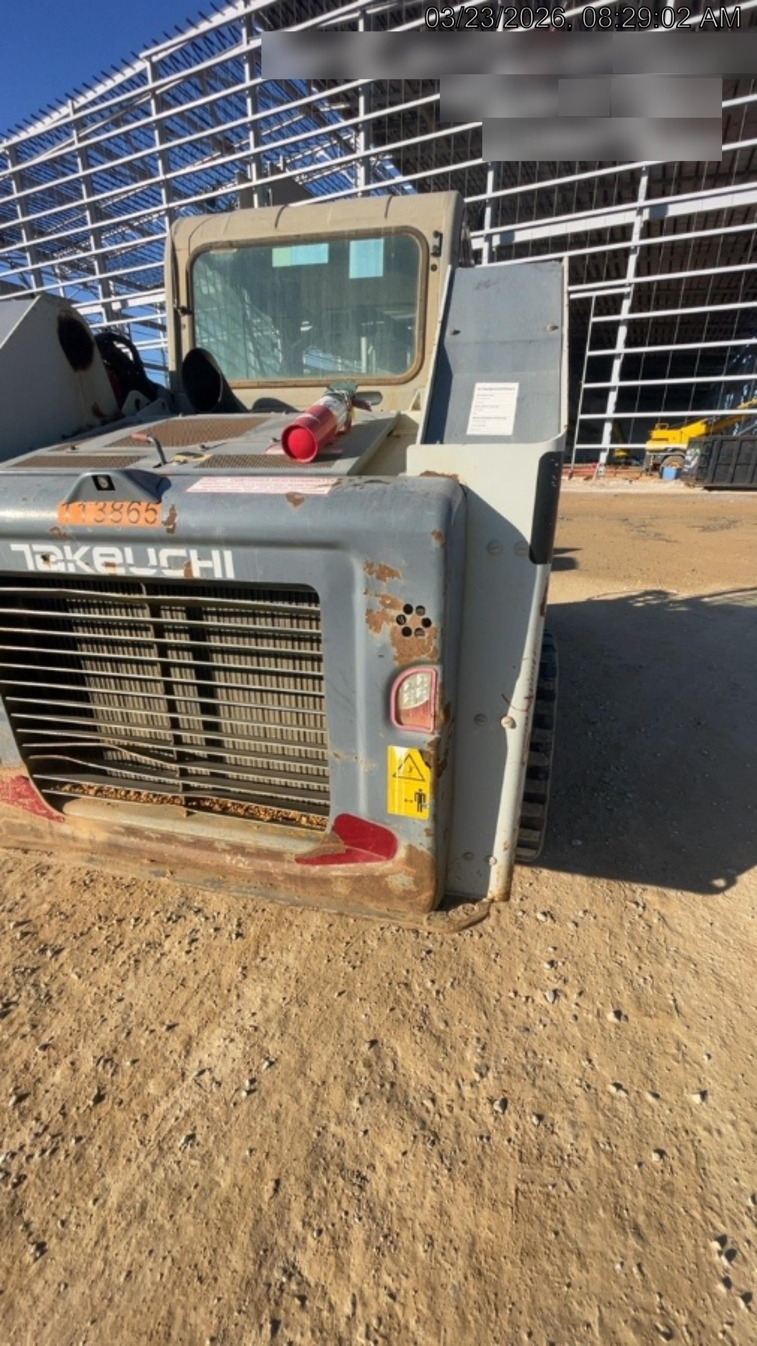 2020 Takeuchi TL12R2-CR Cab/Heat/Air, Hydraulic QC